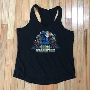 Chris Stapleton Country Music Racer Back Tank XL
